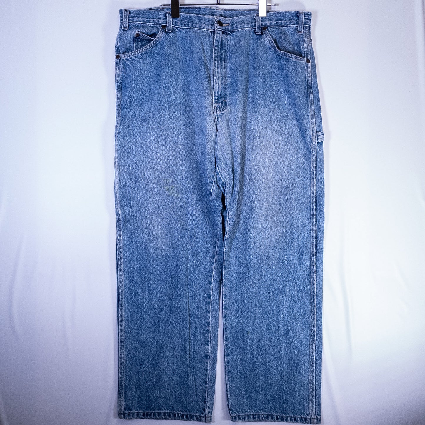 [メンズW38] 00年代 Dickies/ディッキーズ デニム ジーンズ ペインターパンツ オーバーサイズ