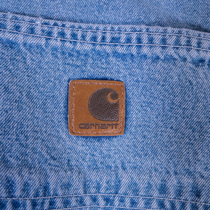 [メンズW39] 00年代 Carhartt/カーハート デニム ジーンズ ペインターパンツ オーバーサイズ 裾上げ