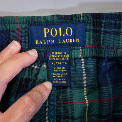 [メンズW31] 00年代 Polo Ralph Lauren/ポロラルフローレン イージーパンツ スリーピングパンツ パジャマパンツ ブラックウォッチ