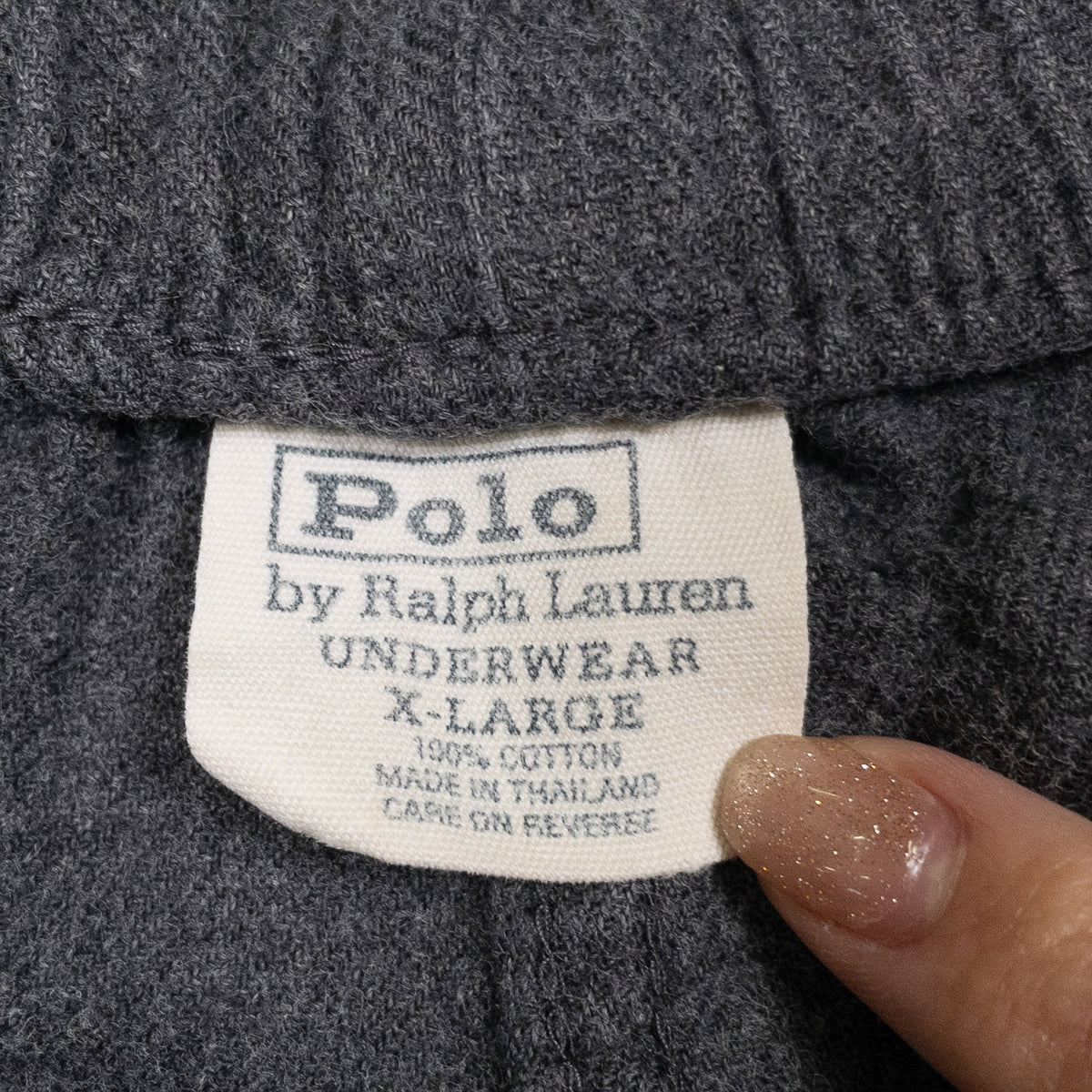 [メンズXL] 90〜00年代 Polo by Ralph Lauren/ポロバイラルフローレン スウェットパンツ スリーピングパンツ パジャマパンツ ワンポイント