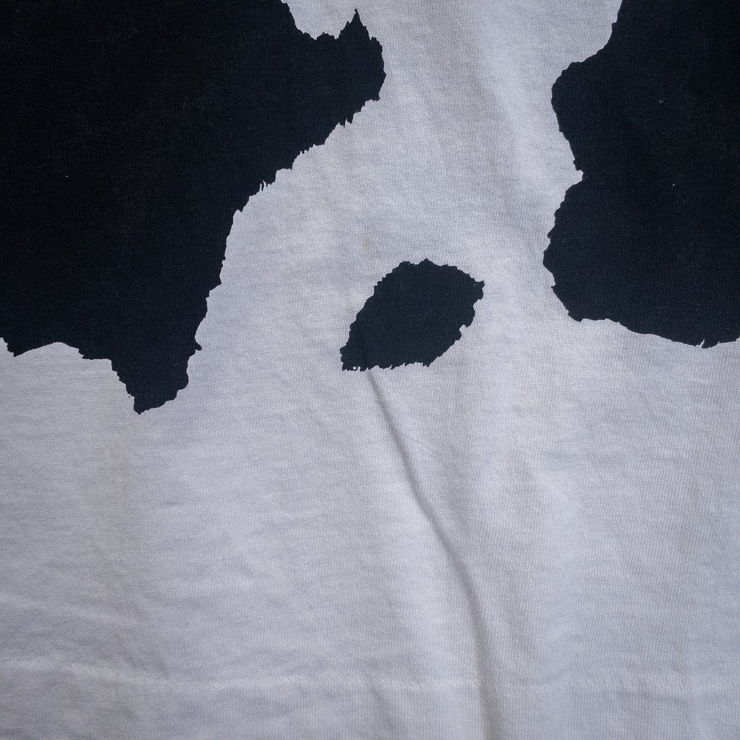[メンズXL] 90年代 Tシャツ 企業T Braum's ブラムス 牛柄プリント