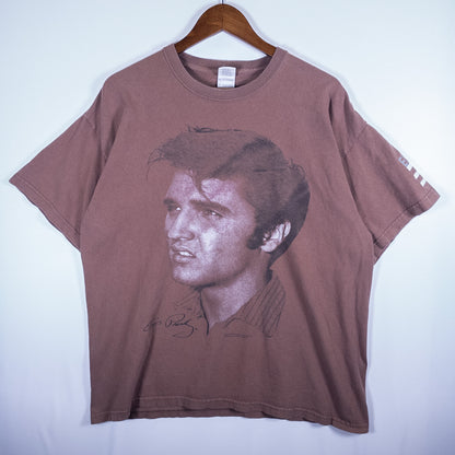 [メンズL] 00年代 Tシャツ Elvis Presley エルビスプレスリー