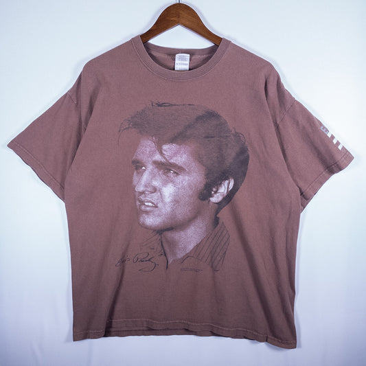 [メンズL] 00年代 Tシャツ Elvis Presley エルビスプレスリー