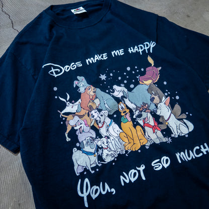 [メンズS] Fruit of the Loom/フルーツオブザルーム Tシャツ ディズニー ドッグ 犬 キャラクターT
