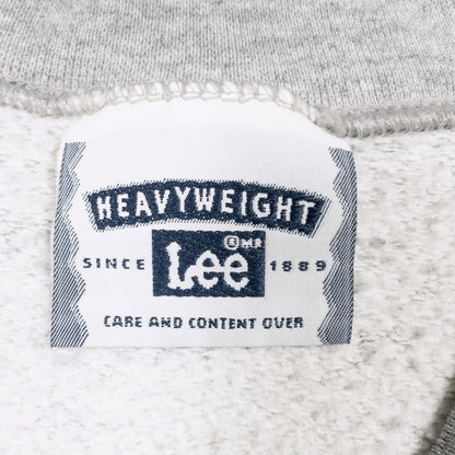 [メンズXL] 90〜00年代 Lee/リー スウェット トレーナー ワンポイント HEAVYWEIGHT