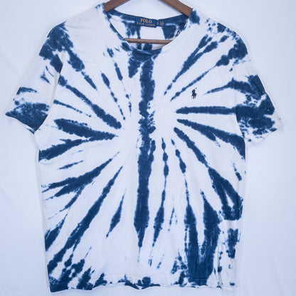 [メンズL] 00年代 Polo Ralph Lauren/ポロラルフローレン Tシャツ タイダイ柄