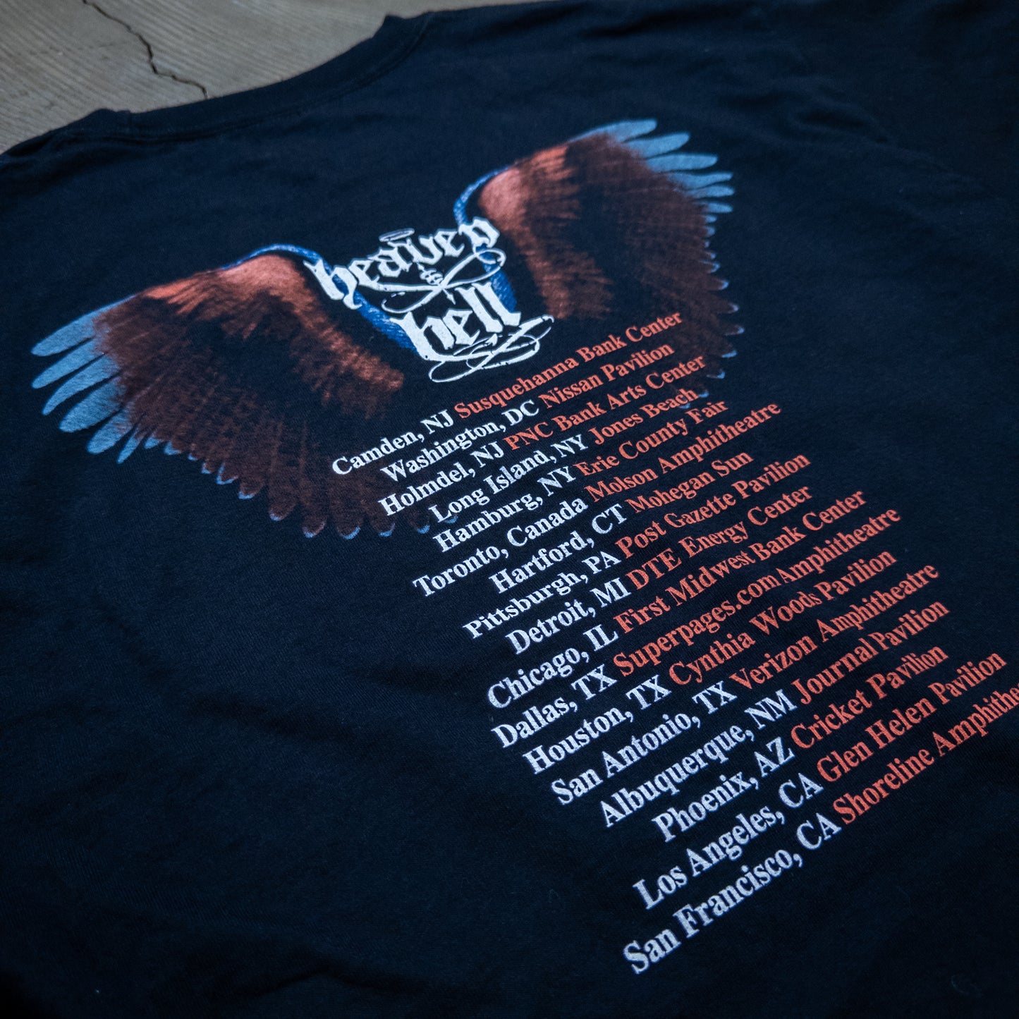 [メンズM] 00年代 Hanes/ヘインズ Tシャツ バンドＴ Black Sabbath Heaven and Hell バンT