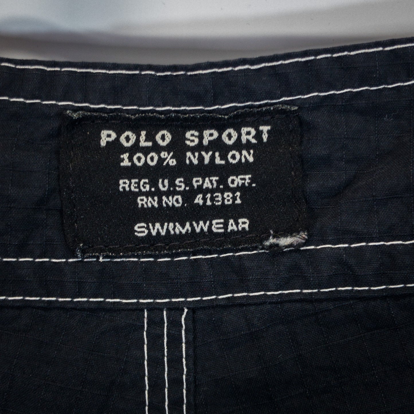 ナイロンショーツ W32 ブラック カーゴポケット POLO SPORT/ポロスポーツ