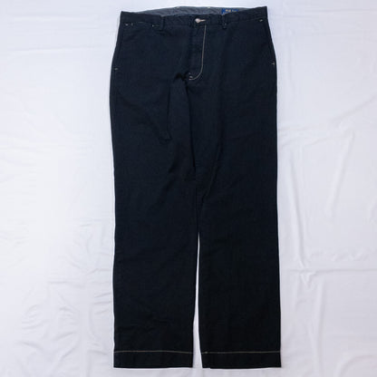 [メンズW35] 00年代 Polo Ralph Lauren/ポロラルフローレン チノパン 黒染め