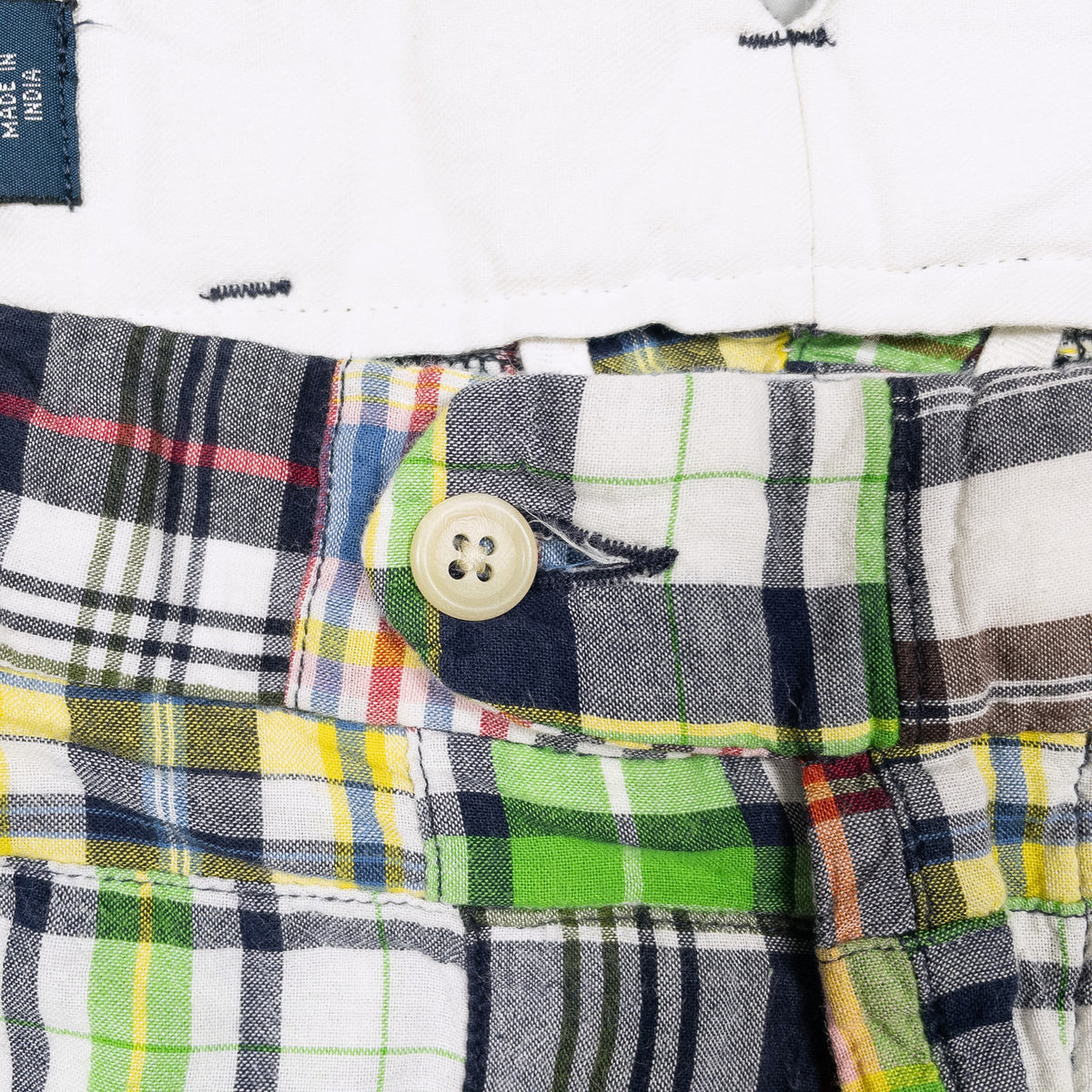 [メンズW34] 90〜00年代 Polo by Ralph Lauren/ポロバイラルフローレン スラックス パッチワーク マドラスチェック