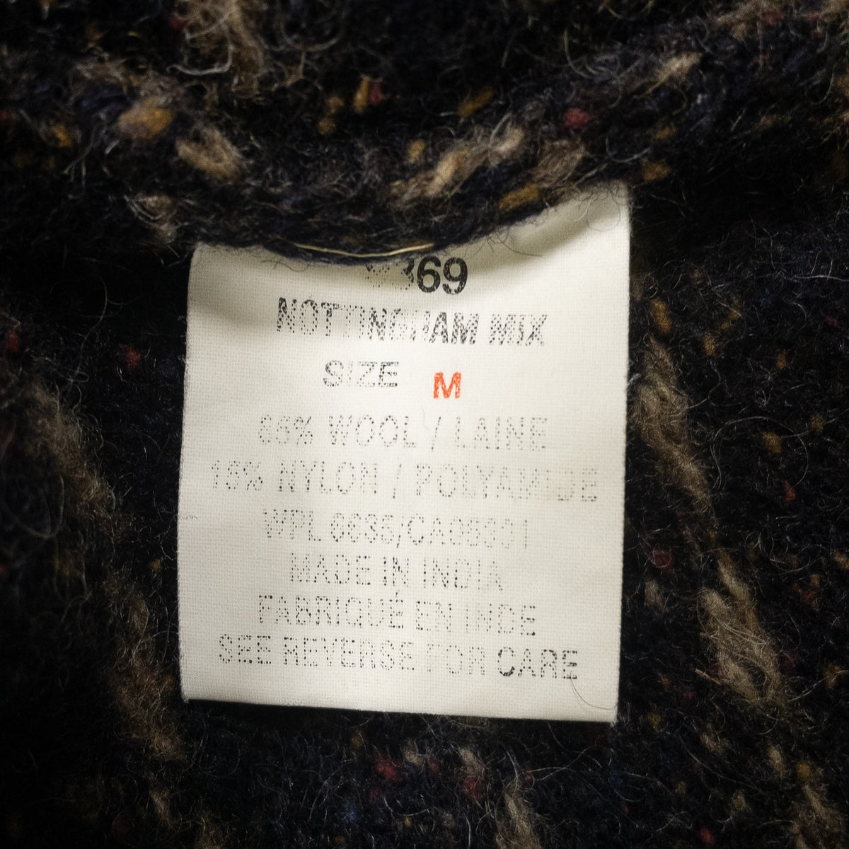 [メンズS] 90〜00年代 Woolrich/ウールリッチ ニット セーター バーズアイ