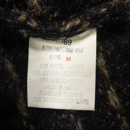 [メンズS] 90〜00年代 Woolrich/ウールリッチ ニット セーター バーズアイ