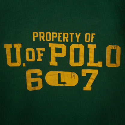 [メンズXL] 00年代 Polo Ralph Lauren/ポロラルフローレン Tシャツ ロゴ 袖プリント