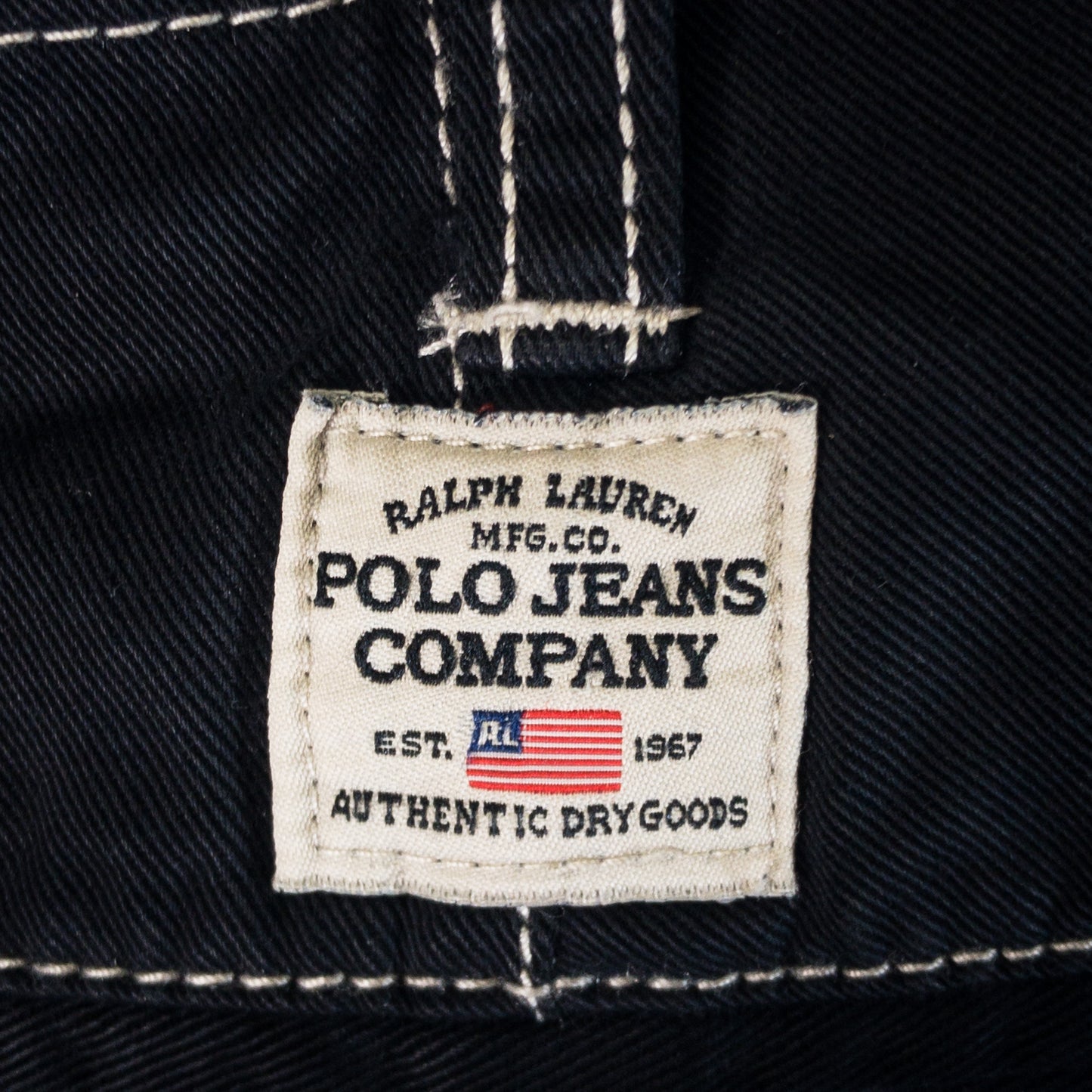 [メンズW31] 90〜00年代 POLO JEANS COMPANY/ポロジーンズカンパニー チノパン 黒染め