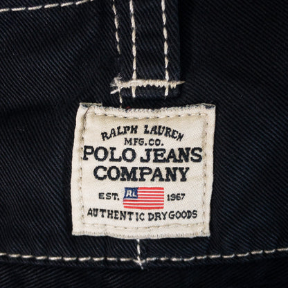 [メンズW31] 90〜00年代 POLO JEANS COMPANY/ポロジーンズカンパニー チノパン 黒染め