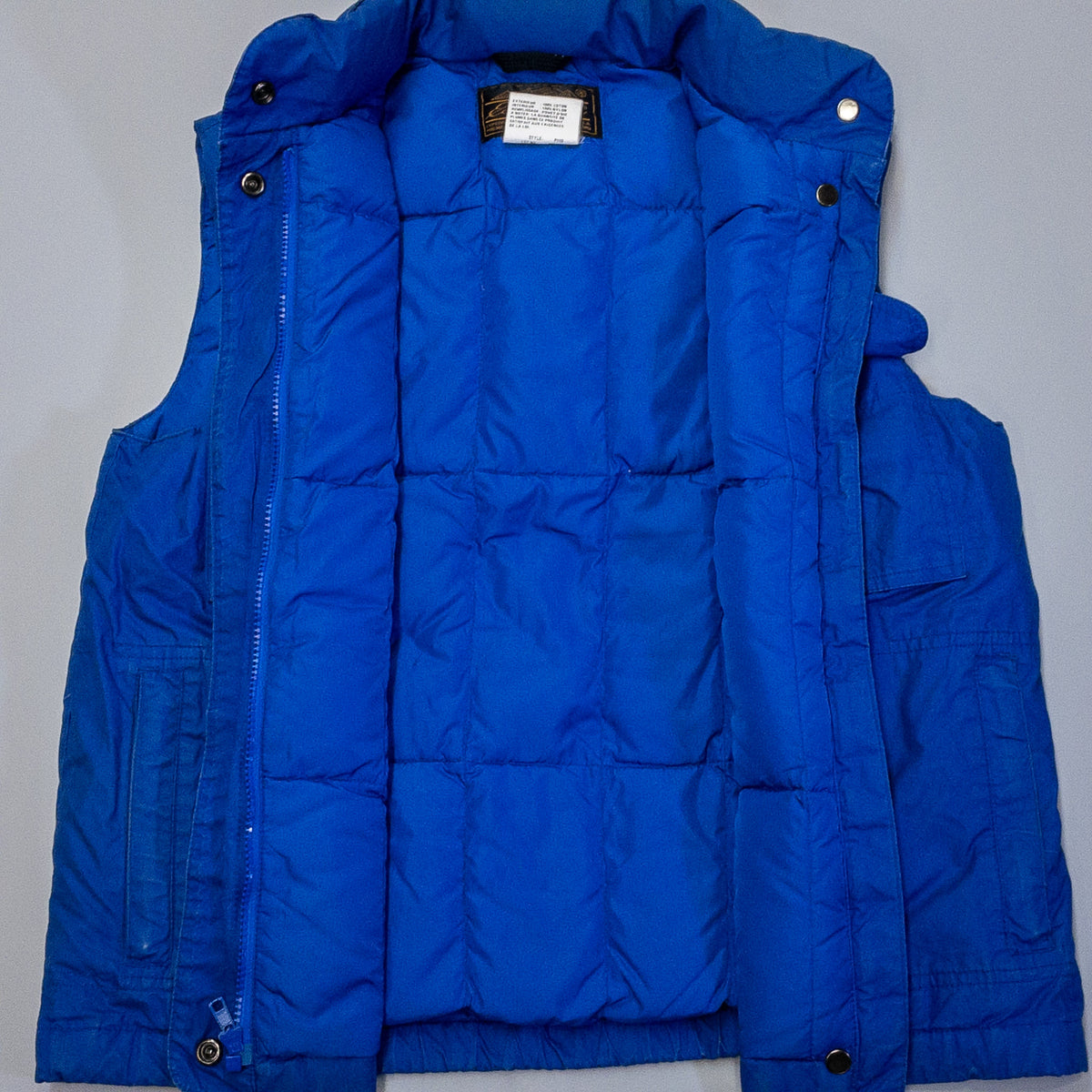 [メンズL] 80〜90年代 Eddie Bauer/エディーバウアー ダウンベスト・キルティングベスト グースダウンベスト