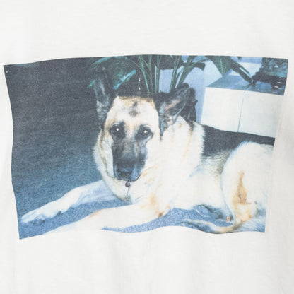 [メンズM] 80〜90年代 Hanes/ヘインズ Tシャツ アニマルT 犬 フォトT