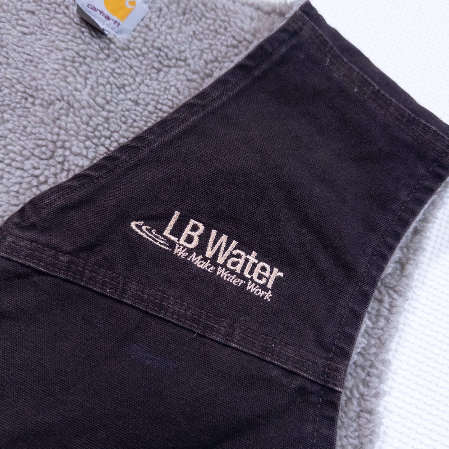 [メンズ3XL] 90〜00年代 Carhartt/カーハート ベスト ダックベスト 裏ボア