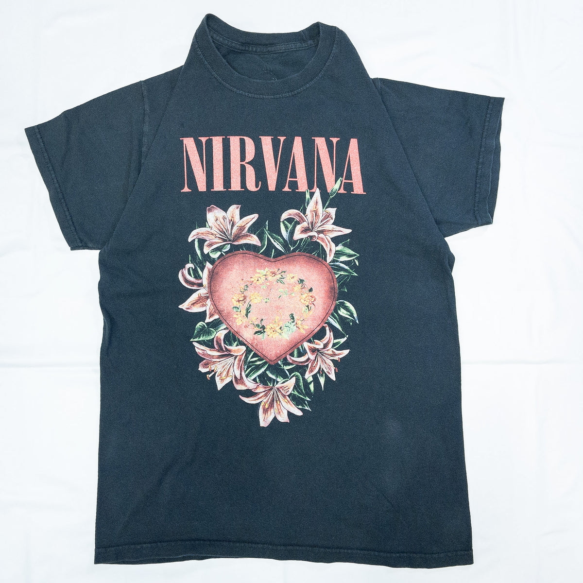 [メンズXS] 00年代 Tシャツ NIRVANA ニルバーナ バンドT バンT