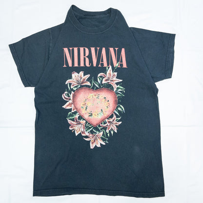 [メンズXS] 00年代 Tシャツ NIRVANA ニルバーナ バンドT バンT