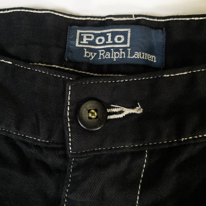 [メンズW31] 90〜00年代 Polo by Ralph Lauren/ポロバイラルフローレン チノパン 黒染め