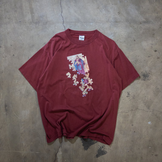 [メンズXL] 90年代 Tシャツ キリスト ジーザスＴシャツ