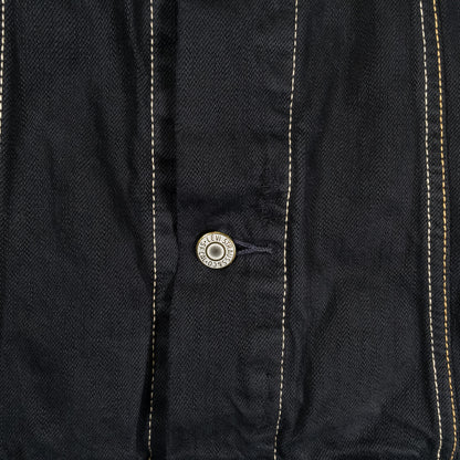 [メンズM] 00年代 Levi's/リーバイス Gジャン・デニムジャケット 黒染め