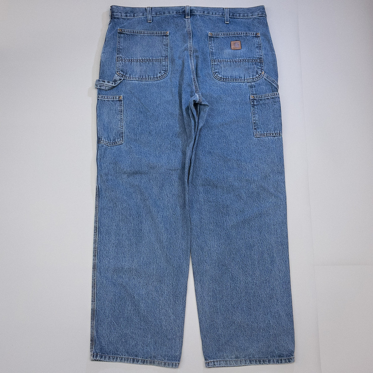 [メンズW40] 00年代 Carhartt/カーハート デニム ジーンズ ペインターパンツ オーバーサイズ