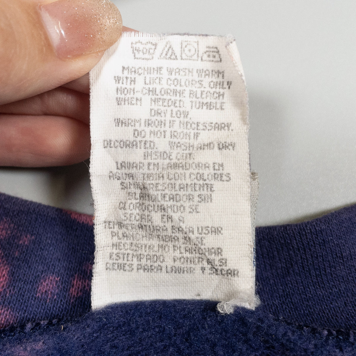 [メンズ3XL] 90〜00年代 VF Imagewear/ブイエフイメージウェア スウェット トレーナー AT&T 企業ロゴ USA製 タイダイ染め