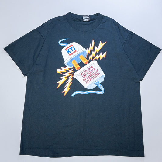 [メンズM] 90年代 Fruit of the Loom/フルーツオブザルーム Tシャツ 企業T KTI