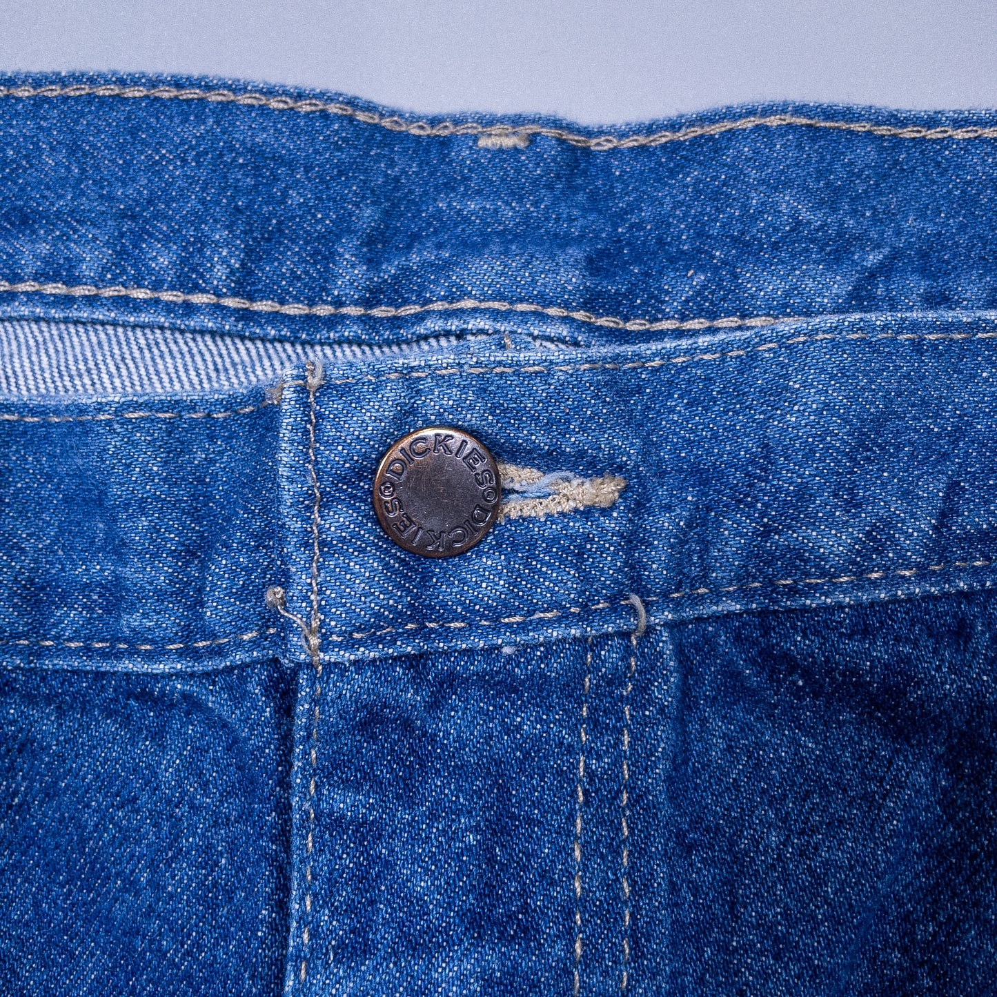 [メンズW45] 00年代 Dickies/ディッキーズ デニム ジーンズ ペインターパンツ オーバーサイズ