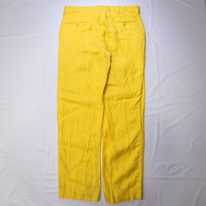 [メンズW32] 90〜00年代 Polo by Ralph Lauren/ポロバイラルフローレン スラックス リネン