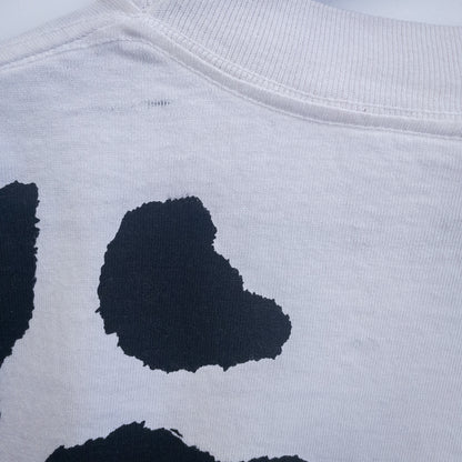 [メンズXL] 90年代 Tシャツ 企業T Braum's ブラムス 牛柄プリント