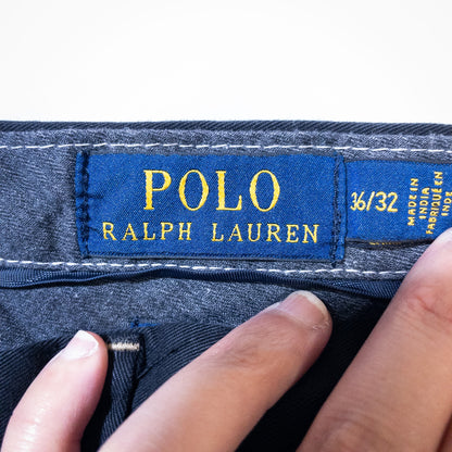 [メンズW35] 00年代 Polo Ralph Lauren/ポロラルフローレン チノパン 黒染め