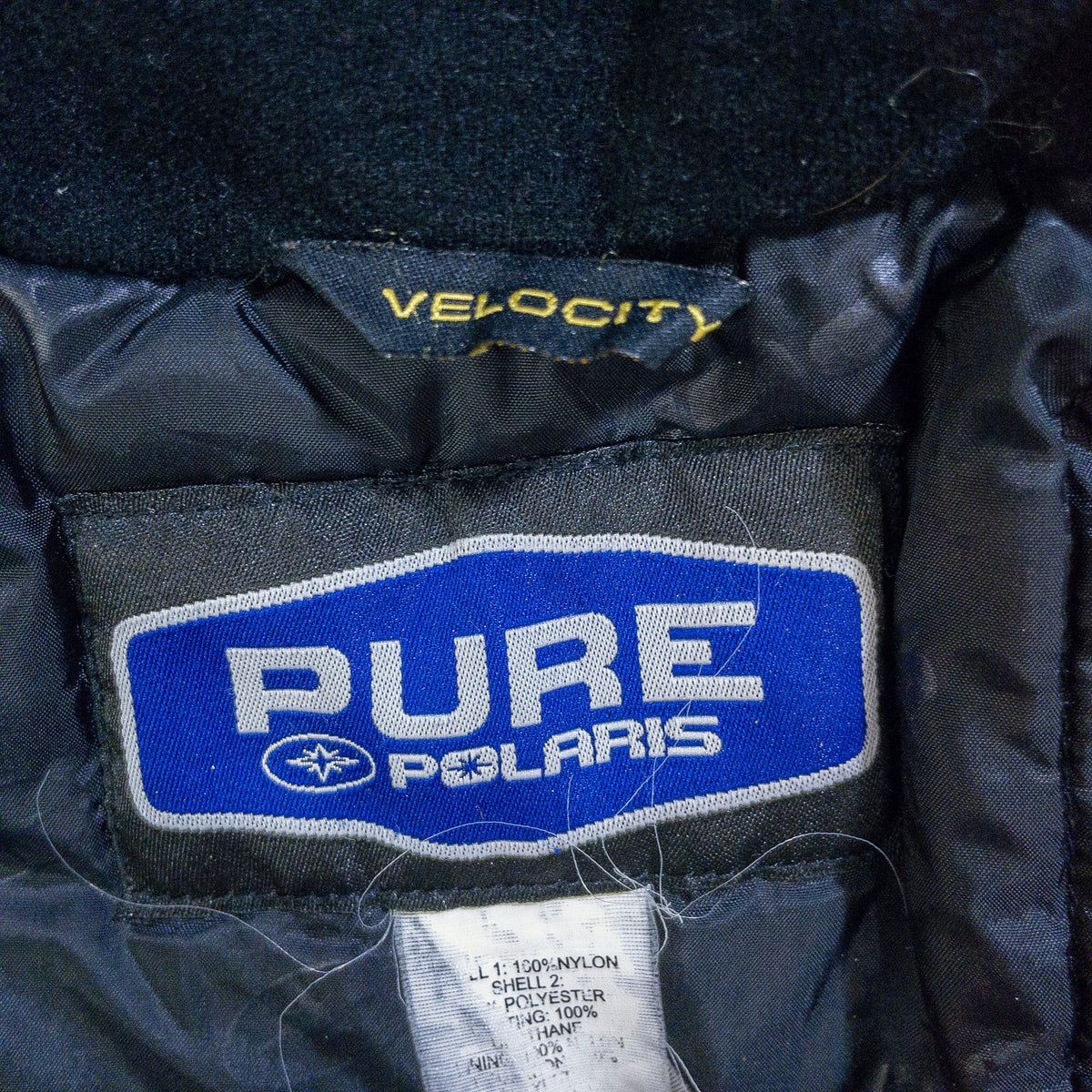 [メンズXXL] 90〜00年代 PURE POLARIS/ピュアポラリス ジャンパー・ブルゾン レーシングジャケット 中綿 スノーモービル