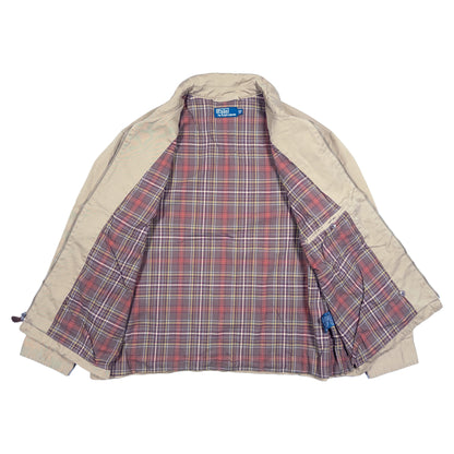 [メンズXXL] 90〜00年代 Polo by Ralph Lauren/ポロバイラルフローレン スイングトップ 裏地チェック スポーツジャケット