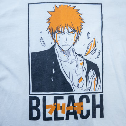 [メンズL] 00年代 Tシャツ アニメT BLEACH ブリーチ 黒崎一護