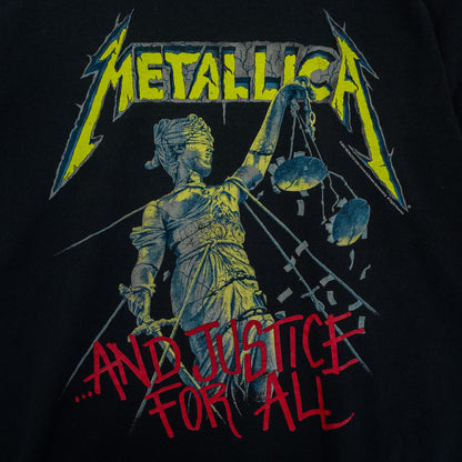 Metallica メタリカ Tシャツ L ブラック バンドプリント Hanes/ヘインズ