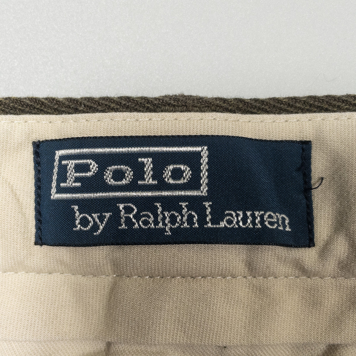[メンズW31] 90年代 Polo by Ralph Lauren/ポロバイラルフローレン スラックス 2タック コットン トラウザーズ