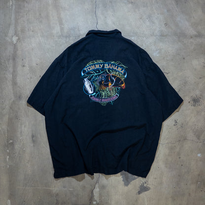 [メンズ3XL] 90年代 Tommy Bahama/トミーバハマ アロハシャツ・かりゆしウェア バック刺繍 開襟シャツ