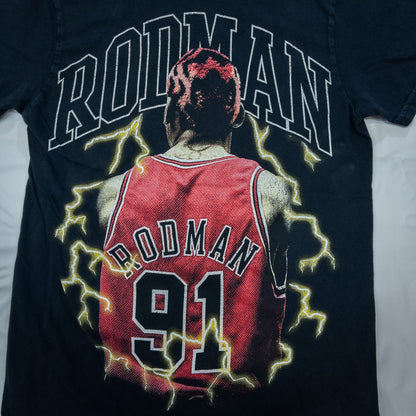 [メンズXS] 00年代 RODMAN Tシャツ NBA RODMAN ロッドマン シカゴブルズ