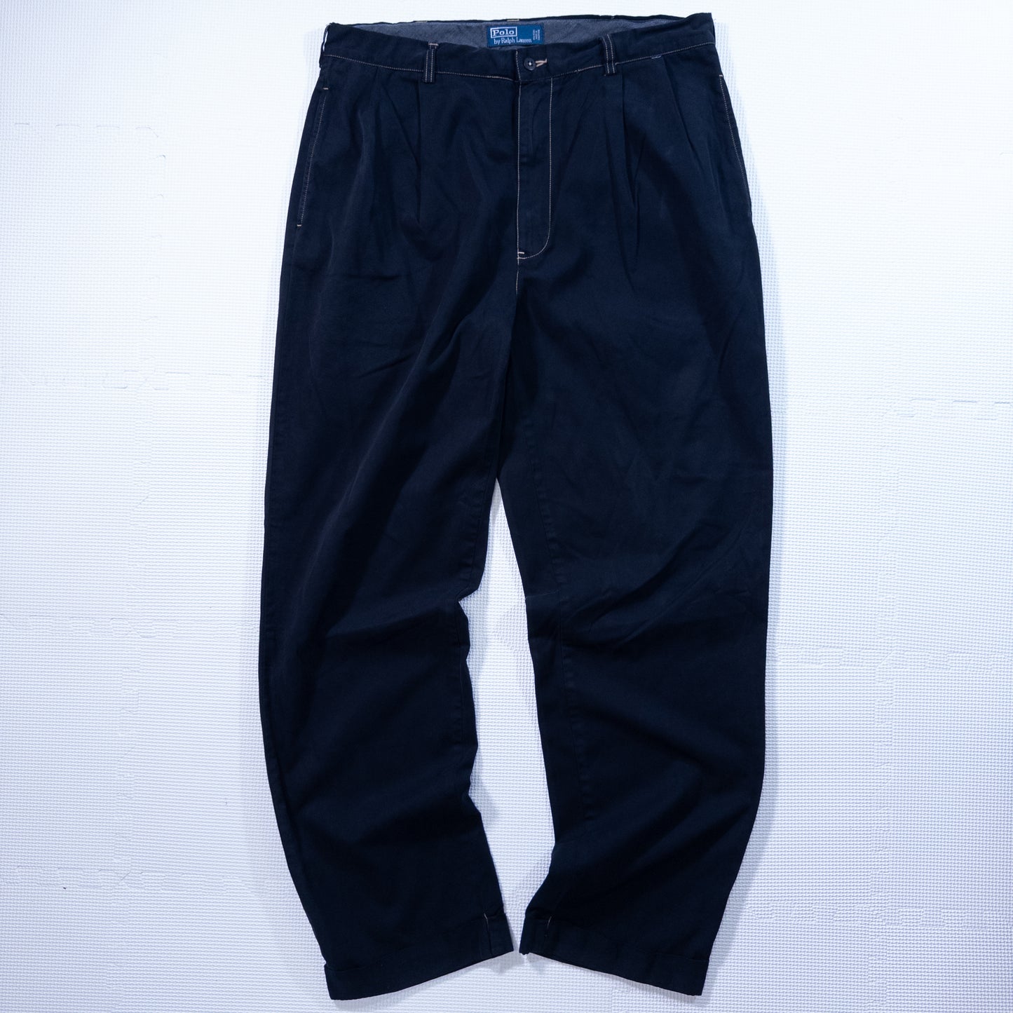 [メンズW33] 90〜00年代 Polo by Ralph Lauren/ポロバイラルフローレン チノパン 黒染め