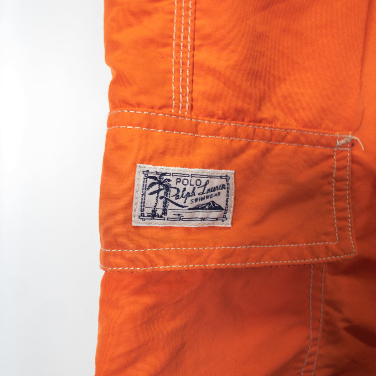 [メンズW39] 00〜10年代 Polo Ralph Lauren/ポロラルフローレン ショートパンツ ナイロンショーツ ポケット 刺繍ロゴ