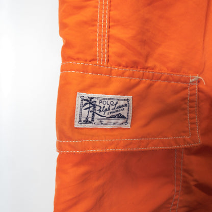 [メンズW39] 00〜10年代 Polo Ralph Lauren/ポロラルフローレン ショートパンツ ナイロンショーツ ポケット 刺繍ロゴ
