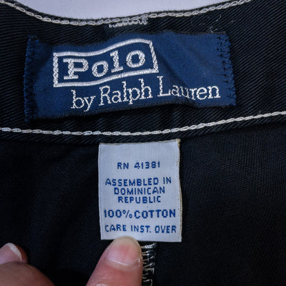 [メンズW31] 90〜00年代 Polo by Ralph Lauren/ポロバイラルフローレン チノパン 黒染め