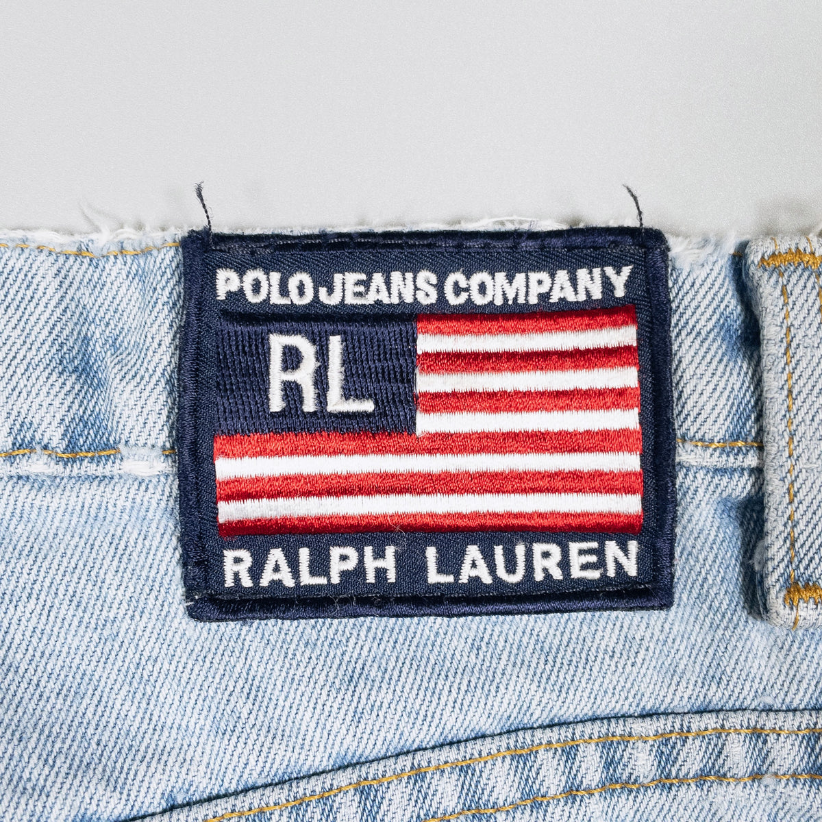 [メンズW32] 90〜00年代 POLO JEANS COMPANY/ポロジーンズカンパニー デニム ジーンズ LOOSE 星条旗