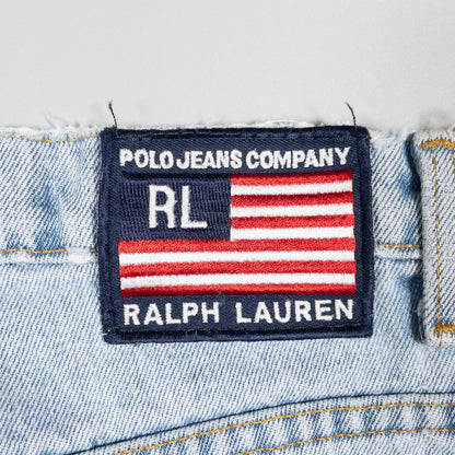 [メンズW32] 90〜00年代 POLO JEANS COMPANY/ポロジーンズカンパニー デニム ジーンズ LOOSE 星条旗