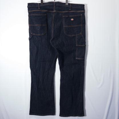 [メンズW40] 00年代 Dickies/ディッキーズ デニム ジーンズ ペインターパンツ 黒染め