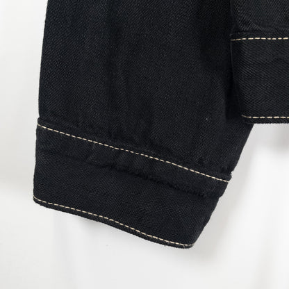 [メンズM] 00年代 Levi's/リーバイス Gジャン・デニムジャケット 黒染め