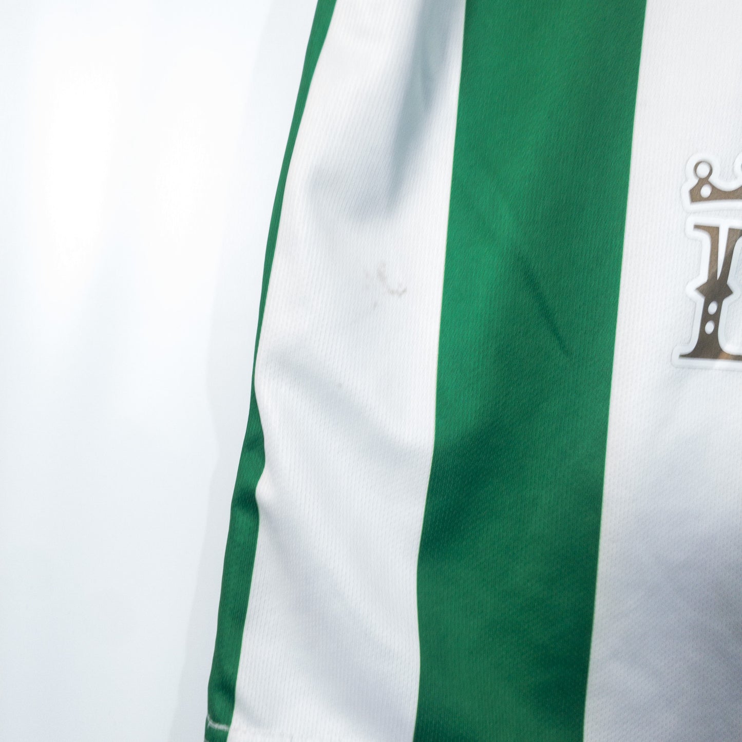 Real Betis レアルベティス サッカーユニフォーム M グリーン ストライプ